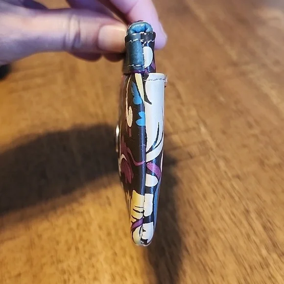 Fossil Multicolor Floral Wallet EUC - Picture 2 of 12